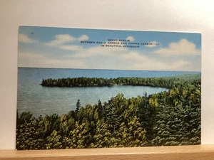 Grand Marais Between Eagle Harbor & Copper Harbor, MI - Vintage Postcard - Picture 1 of 3