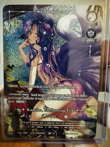 Fabled Sagas TCG - Kumiho, Enchanting Fox (Mystic) - Near Mint - KUMI-EN001 - Picture 1 of 1
