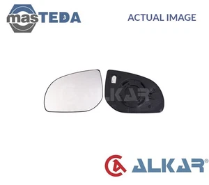 6431618 REAR VIEW MIRROR GLASS LHD ONLY LEFT ALKAR FOR HYUNDAI I20 - Picture 1 of 5