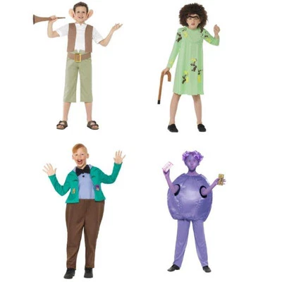 Smiffys Roald Dahl Book Character Child Fancy Dress Costume - Image 1 of 4