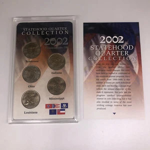 Colección Statehood Quarter 2002-P - TN OH LA IN MS - Imagen 1 de 4
