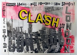 Reproduction Vintage "Brixton Academy" Music Poster, Wall Art, Size A2 - Bild 1 von 1