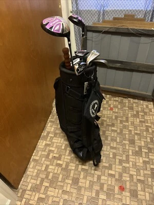 Bolsa carro Cobra Outback 6 vías 8 bolsillos buen estado palos vienen con Foto 1 de 4