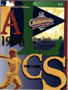 NY Yankees 1996 League Championship Series Program, Nearmint - Picture 1 of 1