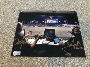 MIKE KRUKOW JON MILLER signiertes 8x10 Foto SAN FRANCISCO GIANTS BECKETT BAS - Bild 1 von 2