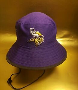New Era Hat NFL Minnesota Vikings Bucket Hat Size Small - Med 