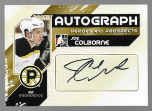Joe Colborne 2010-11 ITG Heroes & Prospects Autograph #AJ-CO Providence Bruins  - Picture 1 of 1