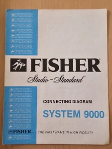 Vintage Fisher System 9000 Connecting Diagram - 1980    F - Picture 1 of 3