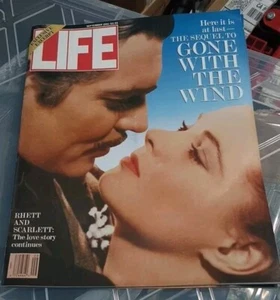 GONE WITH THE WIND LIFE Magazine September 1991 Rhett Scarlett Book Excerpt - Picture 1 of 3