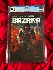 CGC 9.8~BRZRKR #1~1st PRINT COVER A~RAFAEL GRAMPA COVER ART~KEANU REEVES STORY~