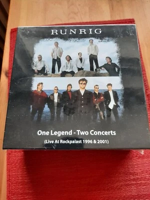Runrig One Legend Two Concerts Rockpalast 1996 + 2001 Box Set CDs DVDs Singles - Bild 1 von 4