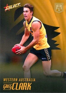 2015 Western Australia AFL Select Future Force Rookie Card - Greg Clark - Picture 1 of 3