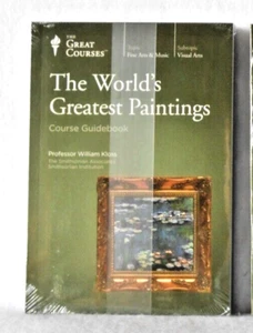 BOOK - THE GREAT COURSES THE WORLD'S GREATEST PAINTINGS GUIDEBOOK & DVDS - NEW! - Imagen 1 de 2