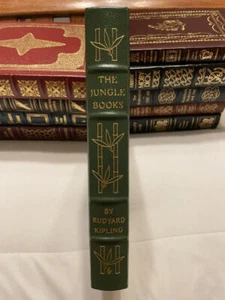 THE JUNGLE BOOKS Easton Press 1980 Hardcover Leather 100 Greatest Book Kipling - Bild 1 von 8