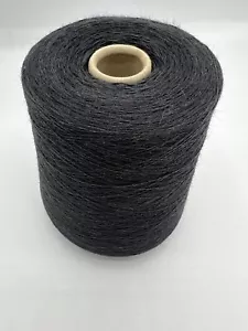 100% Worsted Wool Hosiery Knit. 500g Cone. 2/28nm Soft Superwash. Grey-brown. - Picture 1 of 5