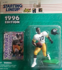 Nuevo 1996 Kordell Stewart Steelers mariscal de campo alineación inicial NFL SLU Kenner Hasbro Slash - Imagen 1 de 4