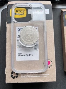 Otterbox OtterPOP Series Case iPhone 14 Pro - Clear/Glitter - Picture 1 of 1