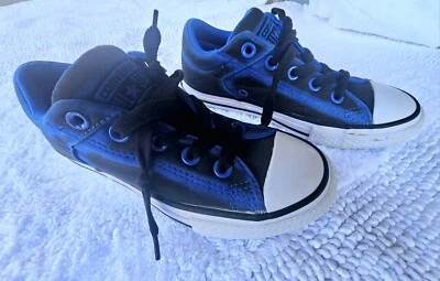 Zapatillas Converse All Star Azul Unisex Juvenil Talla 13 Zapatos de caña baja ¡Bonitas limpias! Foto 1 de 4