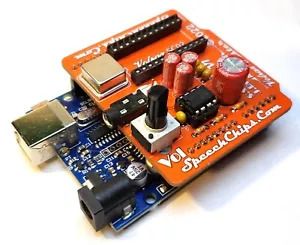 Votrax SC-02 (SSI-263) speech synth Diagnostic Tester Board for Arduino - Picture 1 of 9