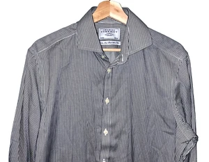 Charles Tyrwhitt Dress Shirt Non Iron Extra Slim Fit Stripe Men's 15.5/35 - Picture 1 of 7