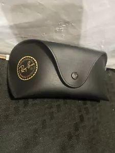 Occhiali da sole Ray-Ban neri custodia morbida solo custodia protezione viaggio passante - Foto 1 di 4