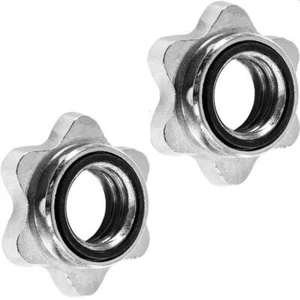 2 x Sternverschluss 28mm für Hantelstangen | Hantelverschluss Hantel Verschluss - Bild 1 von 2