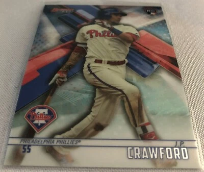 2018 Bowman's Best Baseball J.P. Crawford Philadelphia Phillies rookie card #38 - Image 1 of 3