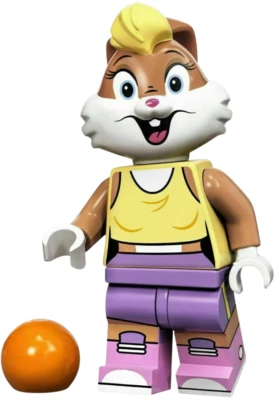 LEGO Lola Bunny Looney Tunes Space Jam Minifigura (71030) Nuevo Retirado CMF Foto 1 de 4