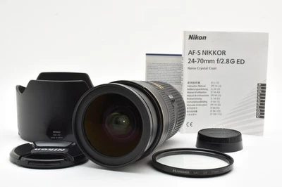 N Como Nueva Nikon N AF-S NIKKOR 24-70mm f/2.8G ED SWM IF Asférica con Capucha de Japón Foto 1 de 4