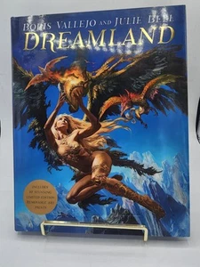 Dreamland Fantasy Art Book Boris Vallejo Julie Bell Hardcover Dragons Paintings - Picture 1 of 8