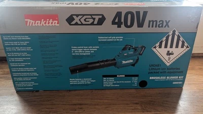 Kit de soplador inalámbrico sin escobillas Makita GBU01M1 40V Max XGT Foto 1 de 2