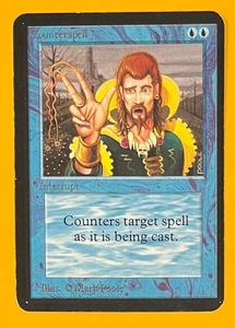 MTG COUNTERSPELL Alpha (OldManMTG 012-268) - Picture 1 of 11