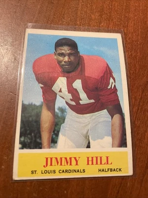 Jimmy Hill #173 1964 Philadelphia St. Louis Cardinals Football Card NFL EX - Image 1 of 2