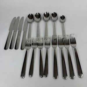 Oneida CASWELL - 18/0 Stainless Steel Lot Of 17 Pieces Replacement Flatware - Picture 1 of 5