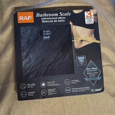 Digital Bathroom Scale RAF Brand New Inbox  With Indoor Temperature Display Led - Image 1 of 4