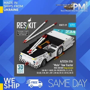 Reskit RSK72-0029 1/72 A/S32A-31A Mule Tow Tractor MSU-200 NAV long version - Picture 1 of 5
