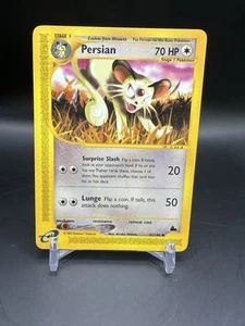 Tarjeta regular Pokémon Persian 42/144 2003 - Skyridge (lector electrónico) - casi nueva/muy buena - Imagen 1 de 2