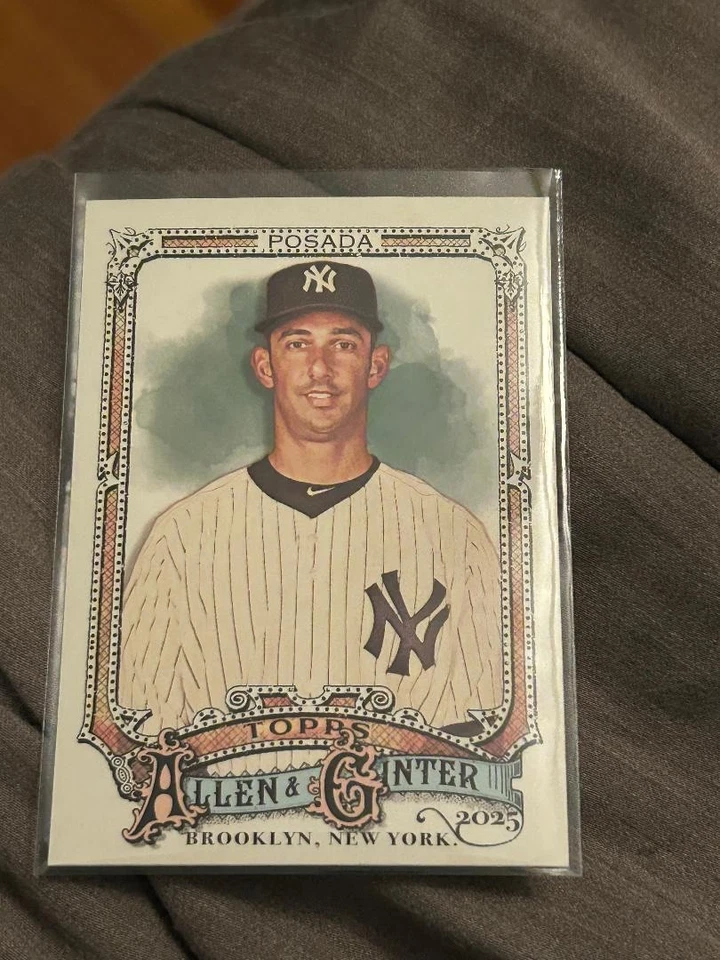 12251 2025 Topps Allen & Ginter Jorge Posada 纽约洋基队 — 第 1/1 张图片