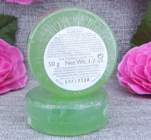 Bvlgari Eau Parfumee Au the Vert Sapone 50 g 💜 Bvlgari Vert sapone profumato 50 g - Foto 1 di 3