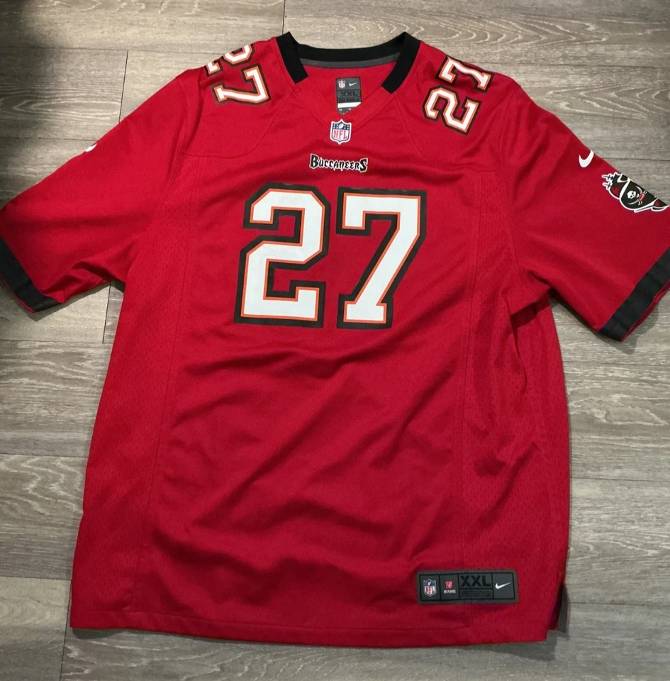Nike Blount Tampa Bay Buccaneers Nike NFL On Field Jersey Hombres XXL Rojo #27 Foto 1 de 3