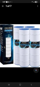 POOLPURE PLFC-7468 Filter 4 Pack Replaces Jandy CL 460 CV460 PJAN115 Ultral-A9 - Picture 1 of 3