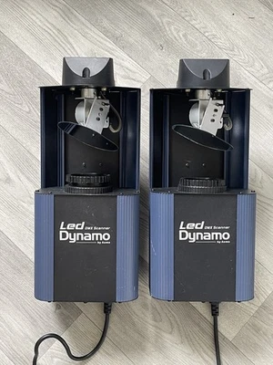 2x ACME LED Dynamo Disco DJ Party Moonflower Scanner Light - Image 1 of 4