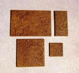 4 Size Opus Romano Pattern Tile Molds Make 100s of Slip Resistant Tiles $0.28 SF - Picture 1 of 12