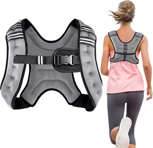Weighted Vest Weight Vest for Men Women Kids Weights Included, Body Weight Vests - Picture 1 of 8