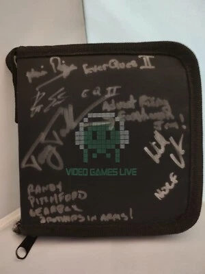 Video Games Live Signed (Empty) CD Case Tallarico Pitchford  - Image 1 of 3