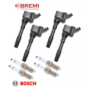 Ignition Coil & Spark Plug (4sets) OES for VW 2.0L Atlas GTI Jetta Tiguan 18-23 - Picture 1 of 1