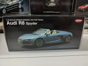 KYOSHO 1:18 AUDI R8 SPYDER BLUE - Imagen 1 de 24