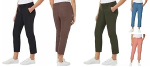 Kirkland Signature Women's 4 Way Stretch Ankle Travel Pants - Picture 1 of 21
