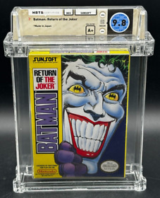 Batman Return of the Joker Nintendo NES Sealed New WATA 9.8 A+ Graded CGC VGA