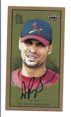 Albert Pujols 2003 Topps 205 Mini Polar Bear #3  St. Louis Cardinals - Image 1 of 2